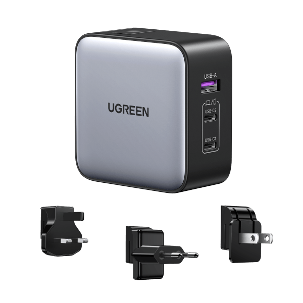 UGREEN Nexode 65W GaN travel charger