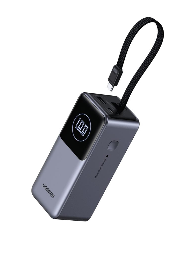 UGREEN Nexode Power Bank 20000mAh 130W with Built-in USB-C Cable